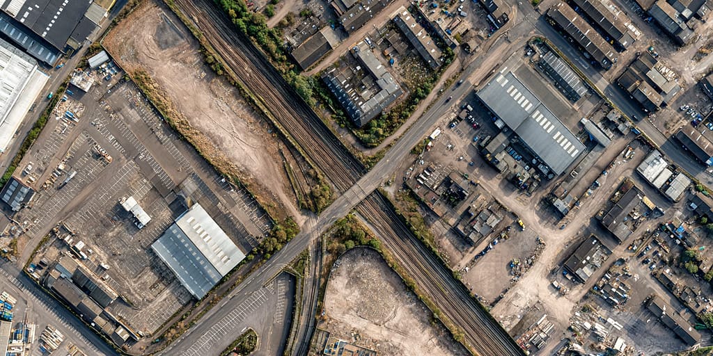 Vacant commercial land in the UK
